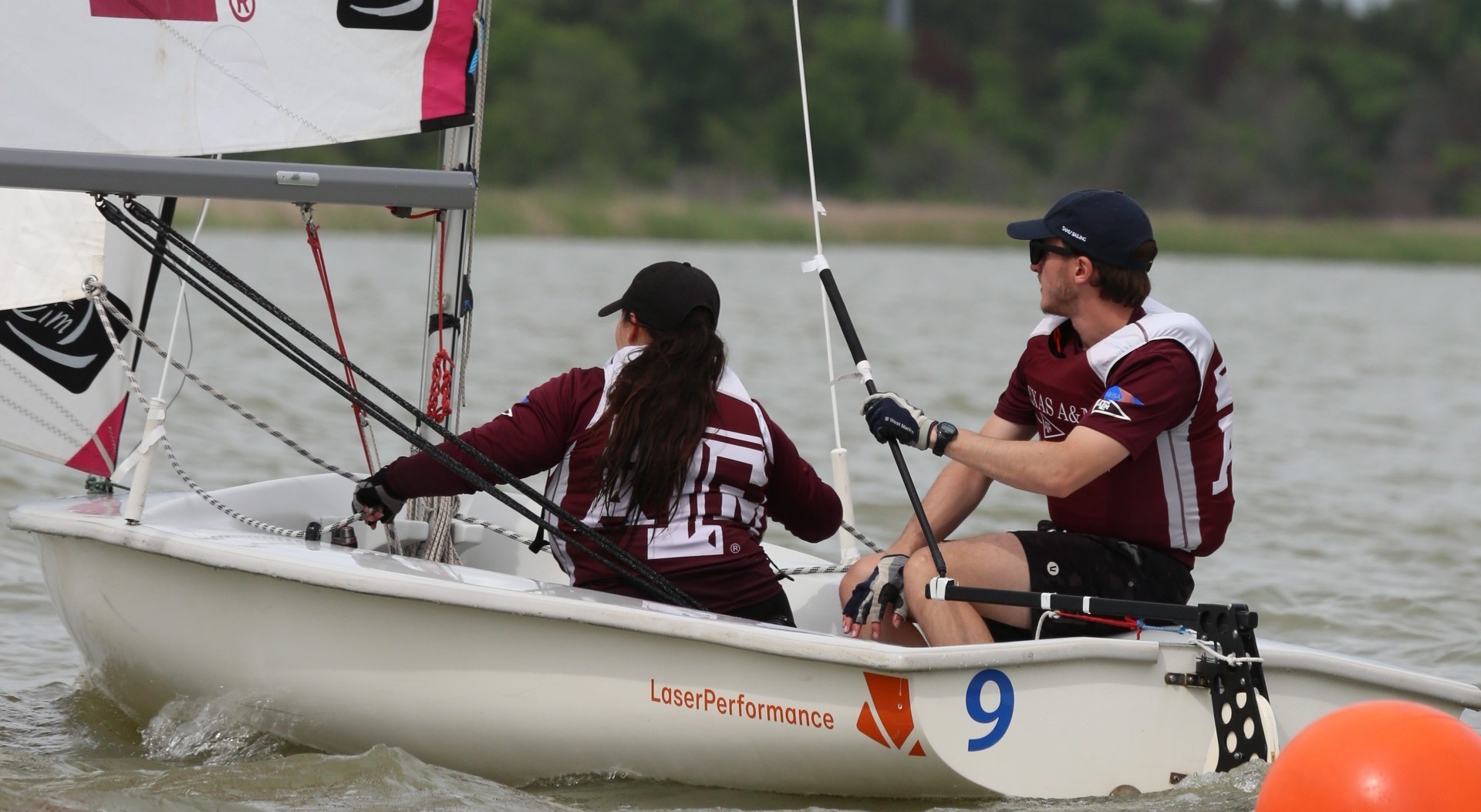 Sailing on the lake