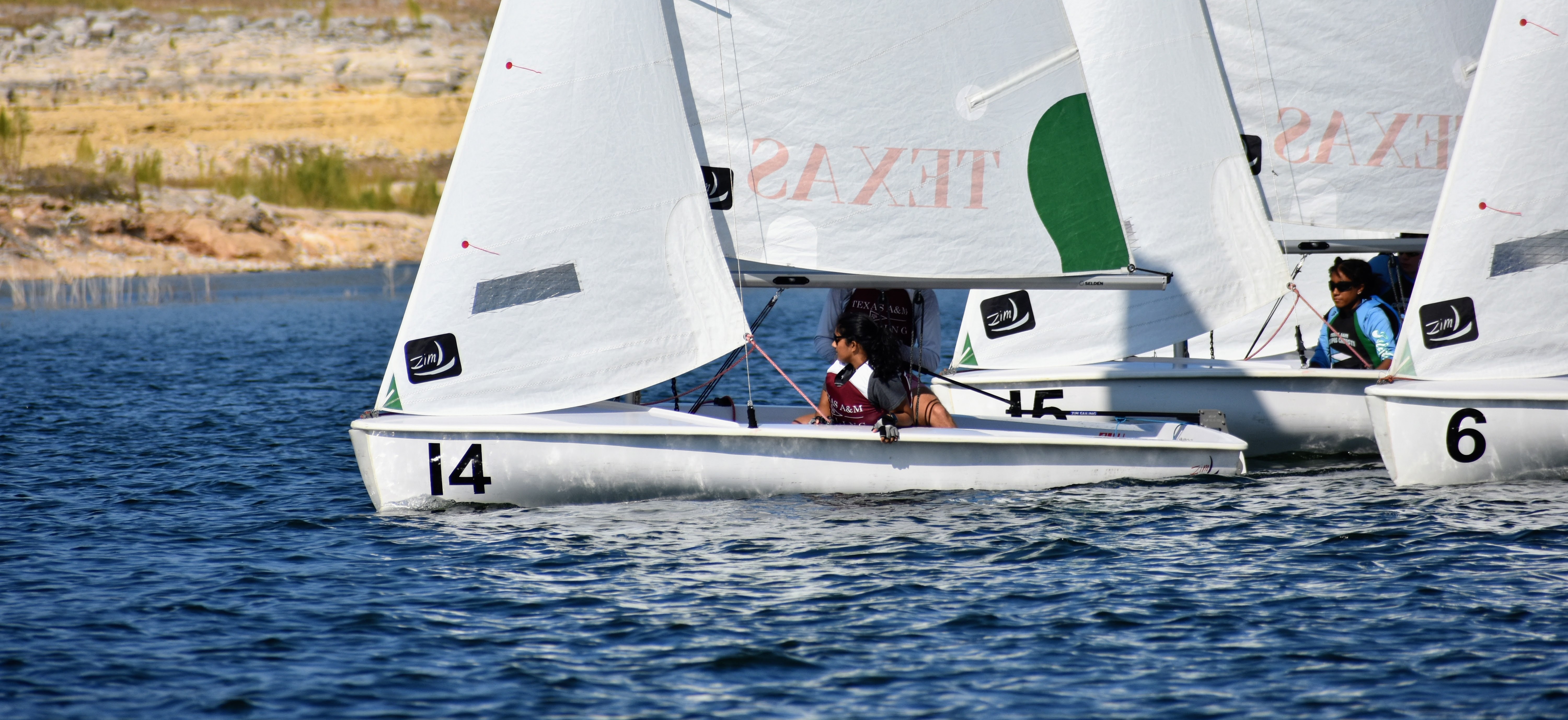 Sailing on the lake